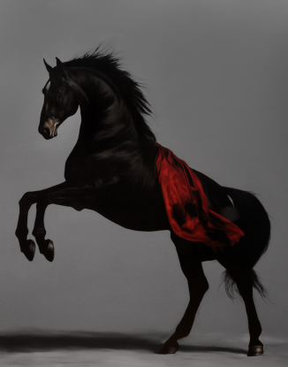 Gustavo Nazareno, May this painting reach your heart - A tribute to Chico Re, 2025